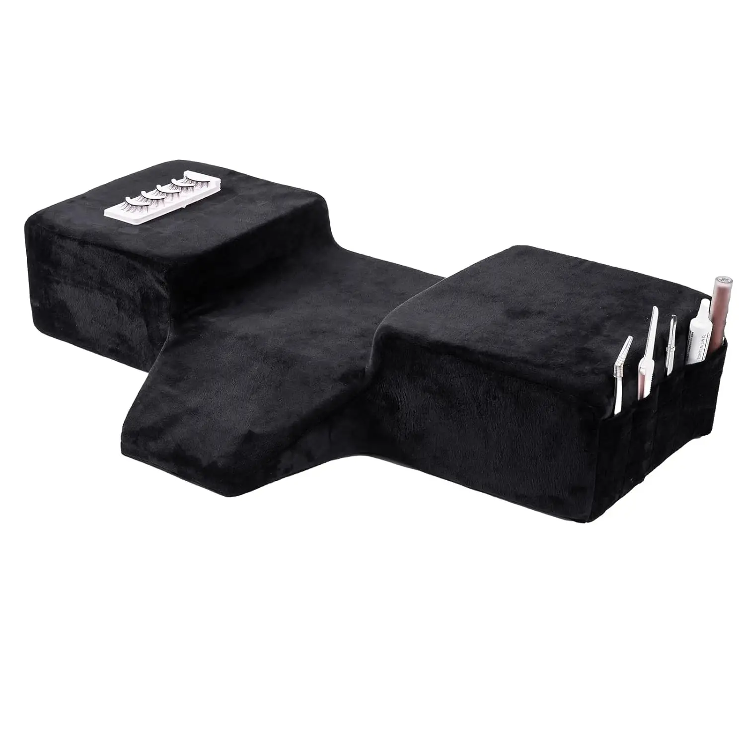 

Подушка для наращивания ресниц из пены с эффектом памяти, эргономичная, изогнутая, улучшает кровообращение в шейном отделе, мягкая, для салонов, для макияжа, принадлежности для наращивания ресниц