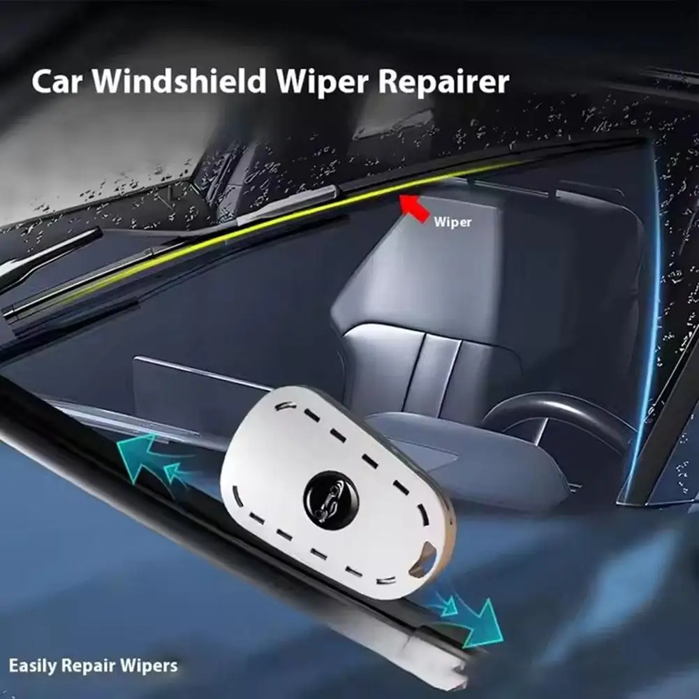 

2PCS Multi-function Wiper Repair Tool Windshield Repair Car Scratches Wiper Accessories Repair Smoothing Rubber Remove Tool