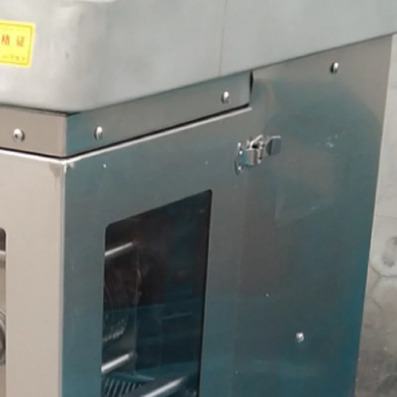 Affettatrice commerciale per carne in acciaio inossidabile, trituratrice per cubetti, taglio flky, taglierina elettrica 220V