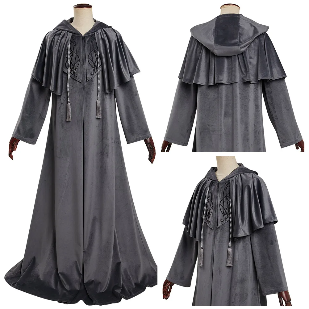 Adulto homem ff14 emet selch cosplay fantasia capa jogo masculino fantasia roupas de halloween fantasia disfarce traje capa