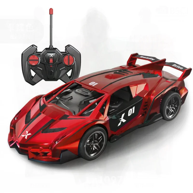 

Детский радиоуправляемый автомобиль с дистанционным управлением, спортивный гоночный дрифт, масштаб 1:22, электрический игрушечный автомобиль, четырехсторонняя беспроводная зарядка для мальчиков