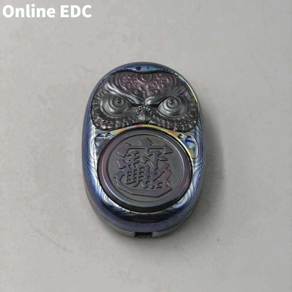 Brinquedos edc usados tkedc zircuti dharma slider fidget alívio do estresse brinquedo push slider brinquedos para adultos portátil mesa de escritório