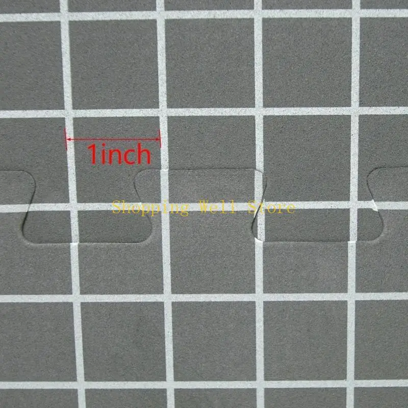 

KX4B Набор досок для вязания 32x32 см, блокирующая подушечка из пеноматериала для вязания, расчески для вязания со булавкой для