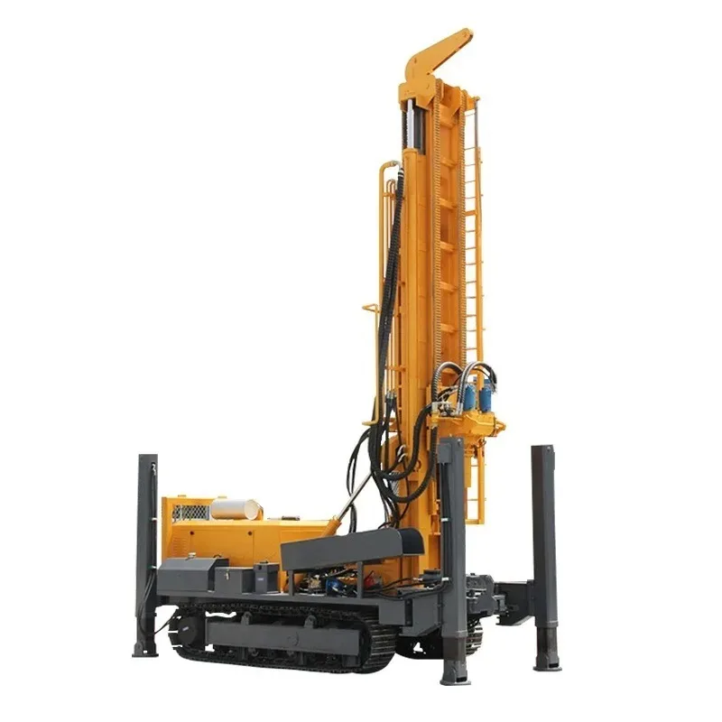 Multifunctional crawler-type hydraulic water well drilling rig 180 water well drilling rig well drilling rig
