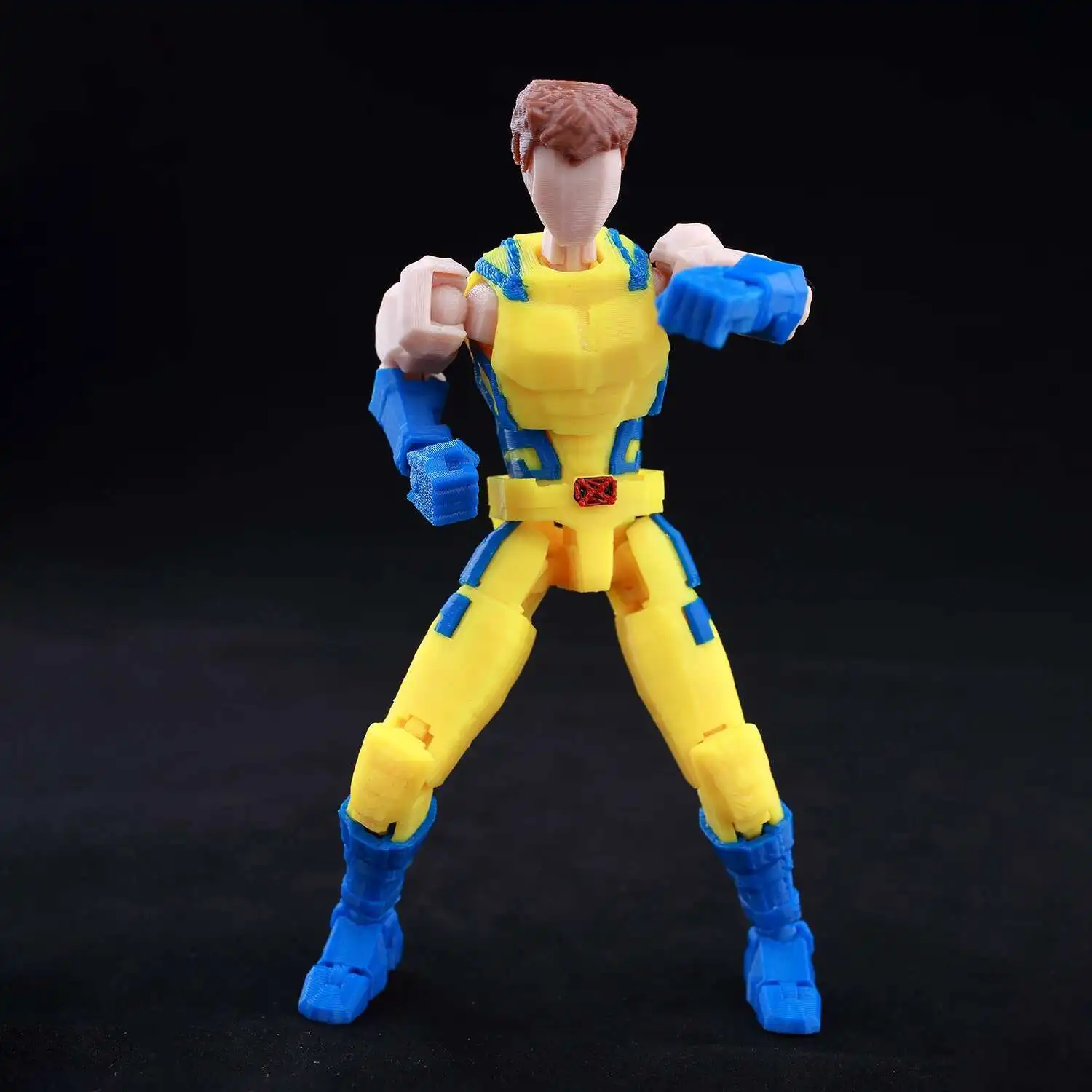 9L3D Printed Anime Characters Lucky Dummy 13 Action Figures