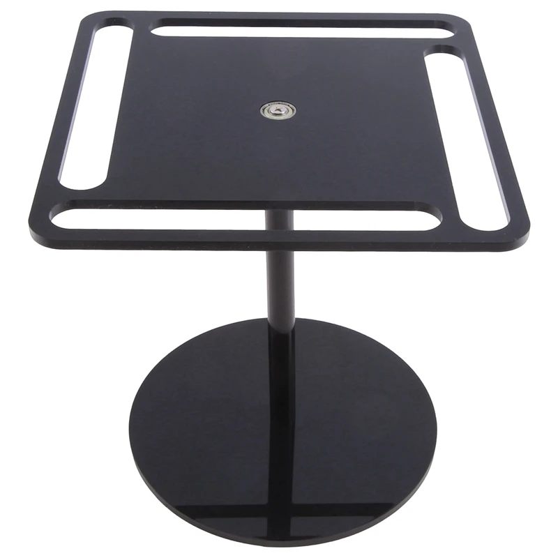 Acrylic Sunglasses Holder Stand 360 Degree Rotating Eyeglasses Display Rack Eyewear Organizer Black Single Layer Easy Install