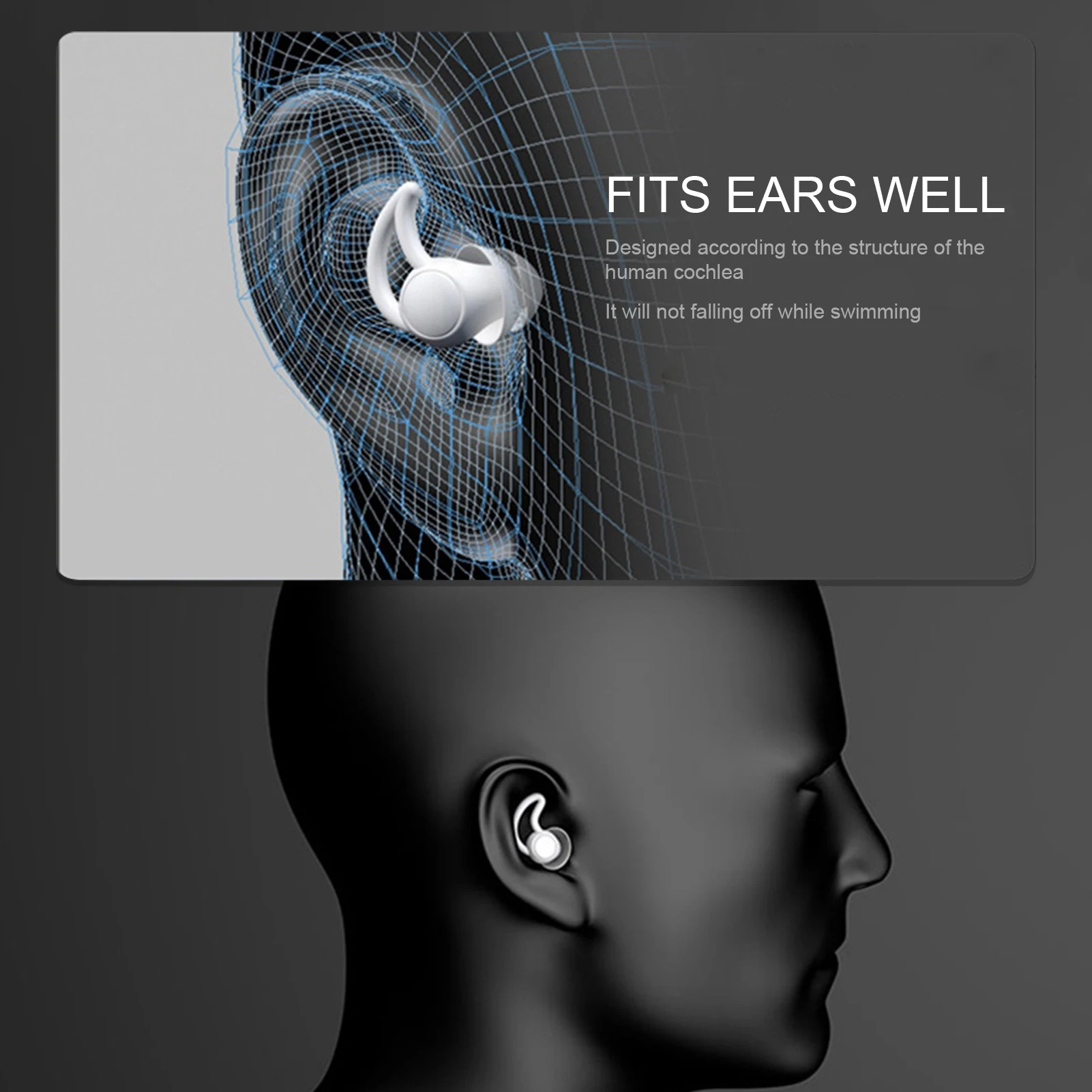 

Мягкие силиконовые беруши для плавания, водонепроницаемые, многоразовые, для взрослых, шумоподавляющие беруши для сна