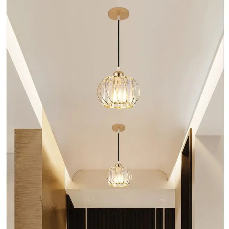

2025 Luxury Living Room Chandelier Dining Room Master Bedroom Ceiling Light Corridor Aisle Light Modern Interior Decor Lighting