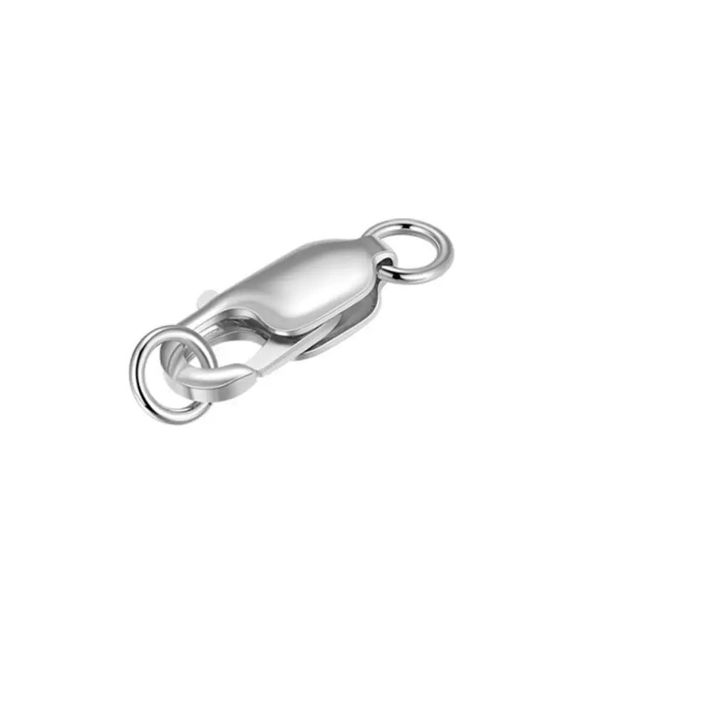 

New Jump Ring Lobster Clasp Hook Gold Bracelet Chain Connector Handmade Snap Hook Spring Buckle Jewelry Making Finding Supply