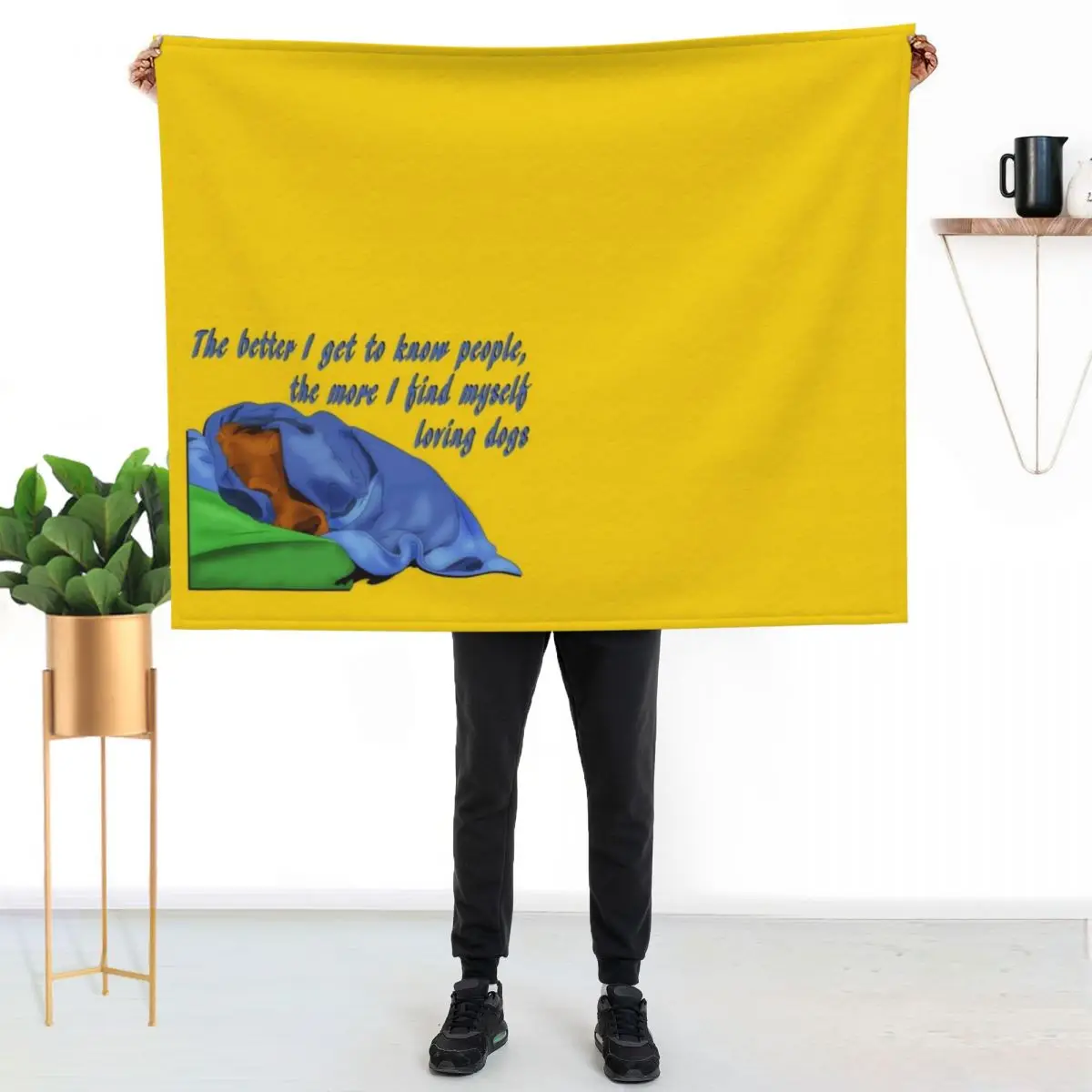 Cocker Spaniel Dog sleeps under a blanket Throw Blanket Cute Large cosplay anime Flannels Designers Bed Fashionable Blankets