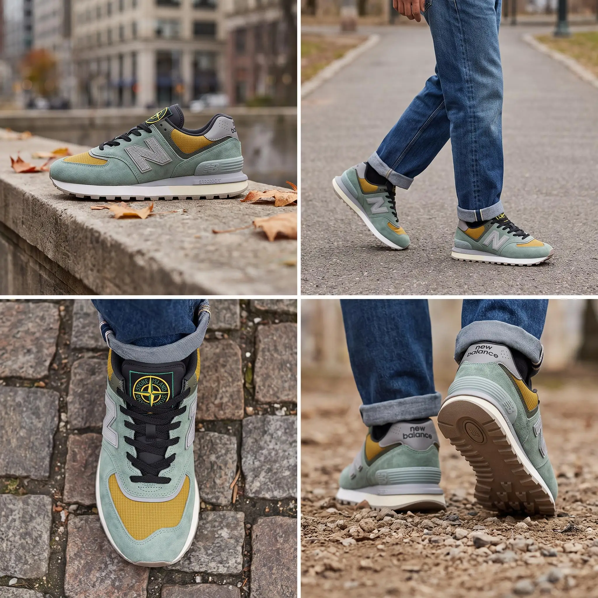 New Balance x STONE ISLAND NB - New Balance Shoes 574 incelemesi ve fiyatı
