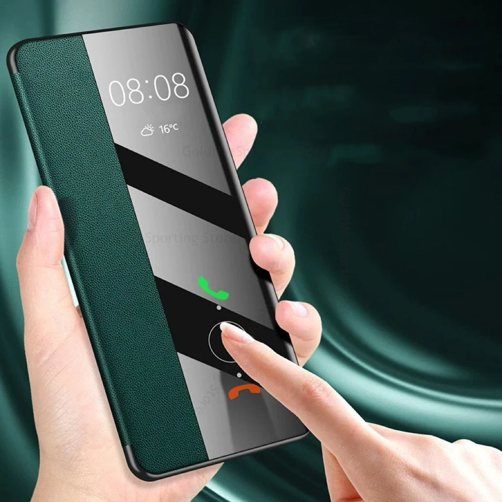 

For Honor 400 Pro View Windows Flip Leather Phone Case For Honor 300 Ultra 90 80 70 100 200 Pro 360° Full Protective Matte Cover