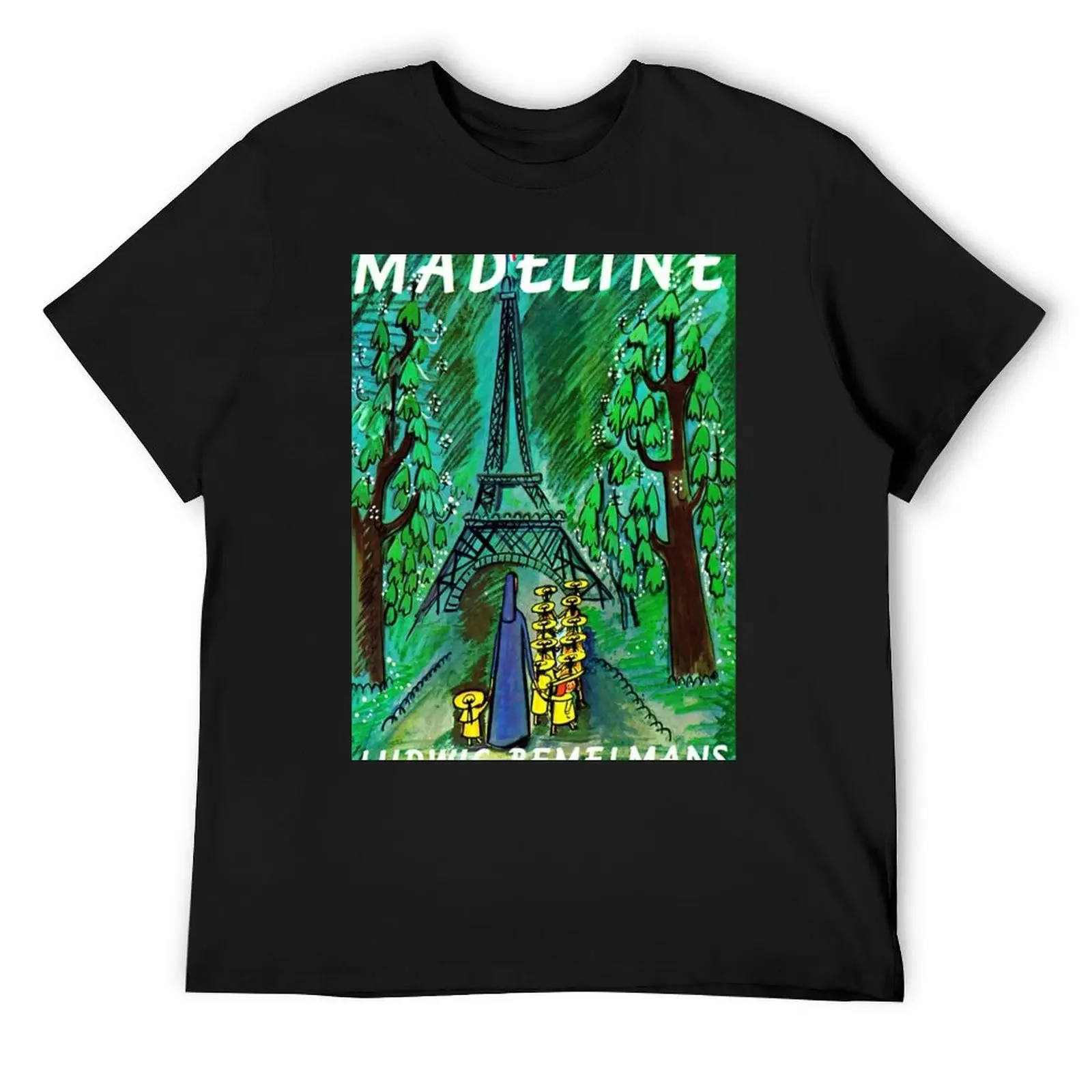

Madeline Vintage Children's Book Cover Poster T-Shirt heavyweights sublime vintage clothes shirts graphic tee men