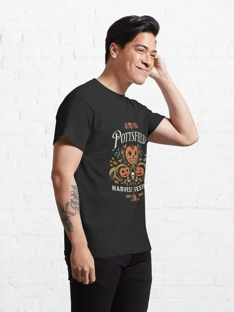 Pottsfield Classic T-Shirt Harajuku Fashion Casual Men Short Sleeve Plus Size T Shirt Women image 5