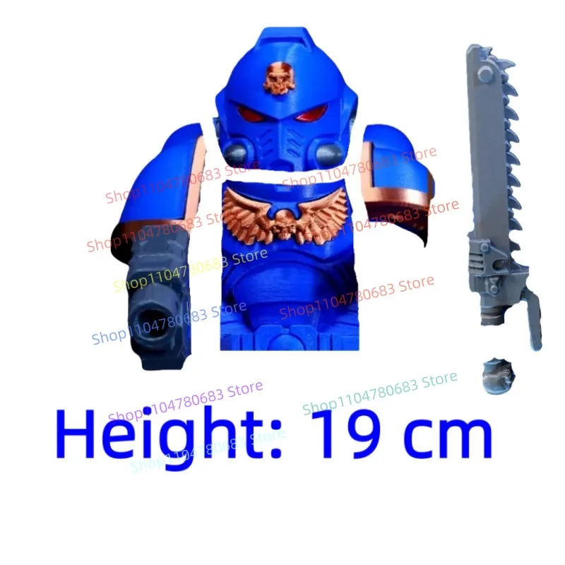 

MOC Building Blocks: Extra-Large 19cm Mini Figure Assembly Model Decoration – Anime Toy, Festival Gift & Collectible