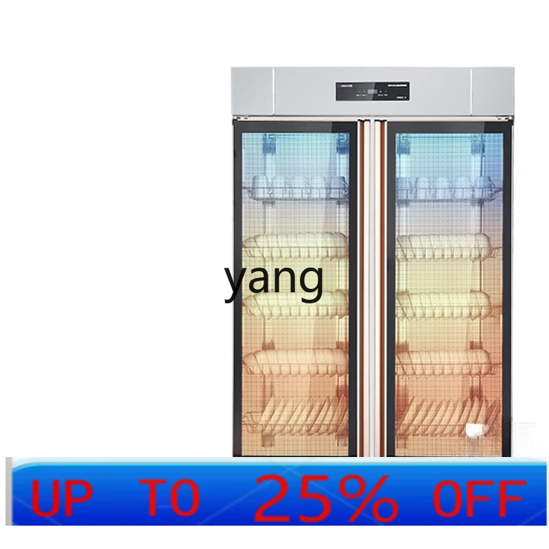 

CX commercial vertical double door large capacity hot air stainless steel cupboard
