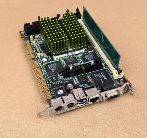 140420-010 100% OK オリジナル IPC ボード PCISA スロット産業用マザーボードハーフサイズ CPU カード PICMG1.0 CPU RAM