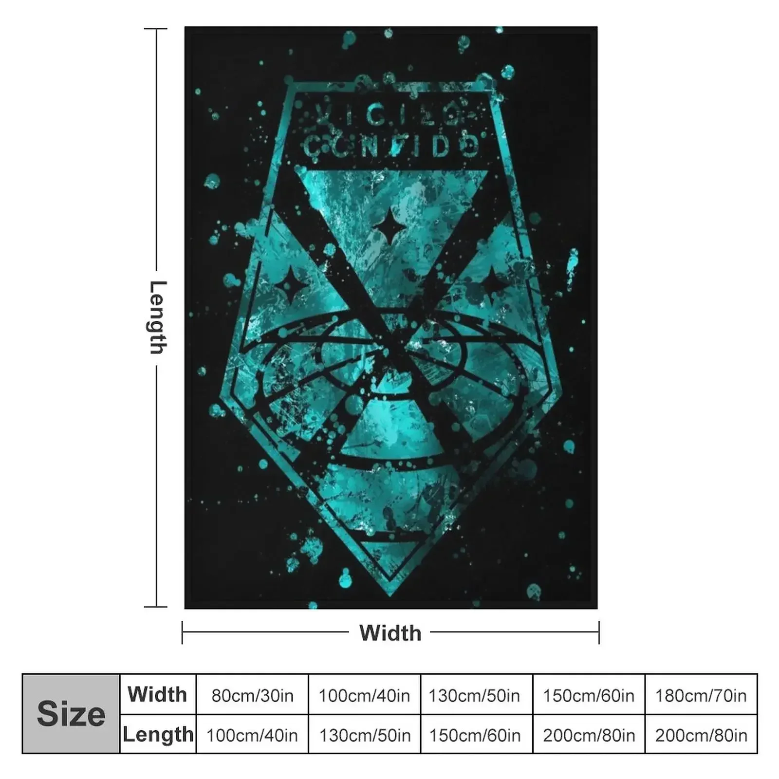 X-Com - Vigilo Confido Throw Blanket Sofa heavy to sleep Blankets