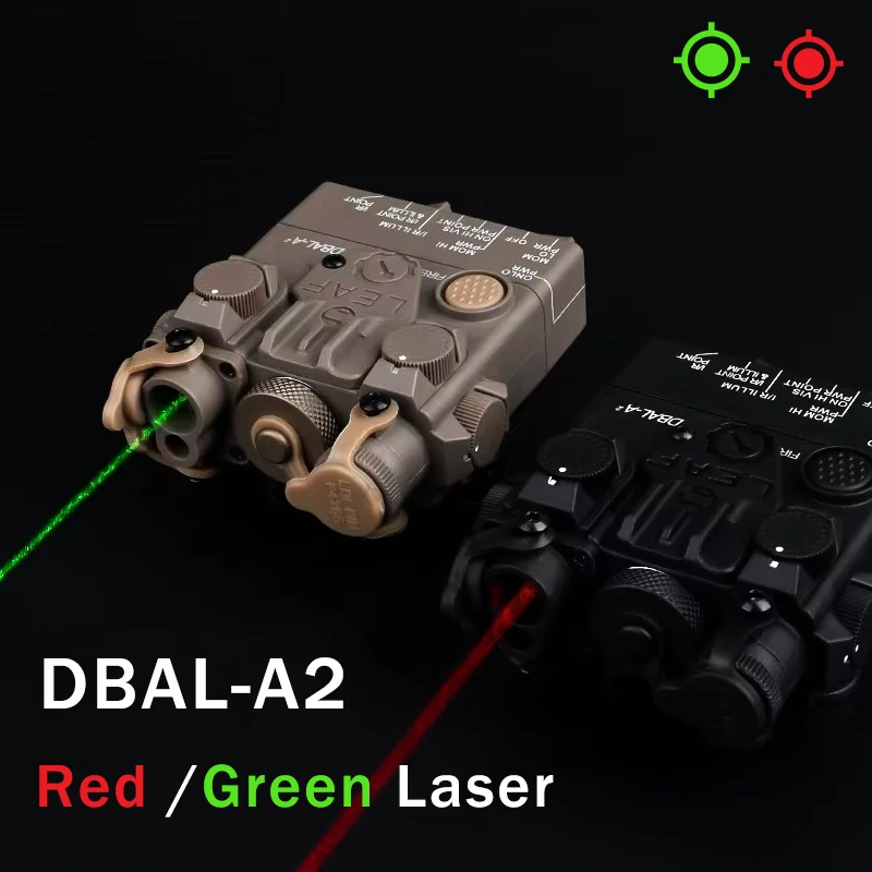 WADSN DBAL-A2 láser táctico rifle – linterna y pointer IR riel 20mm - imagen 4