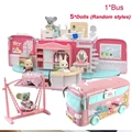 Bus with 5 Dolls
