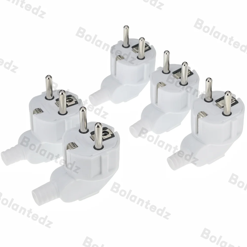 Euro Stecker Adapter Ersatz 16A Stecker Frankreich Korea Deutschland Stecker AC Steckdosen Wiederaufdrahtbare Schuko Eu Steckdose Für Stromkabel