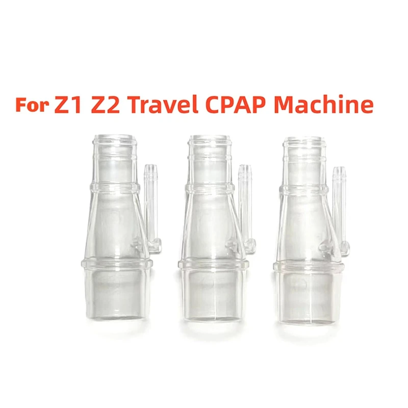 Adaptador de tubo de 6 uds, accesorios CPAP para máquina CPAP de viaje Z1 Z2