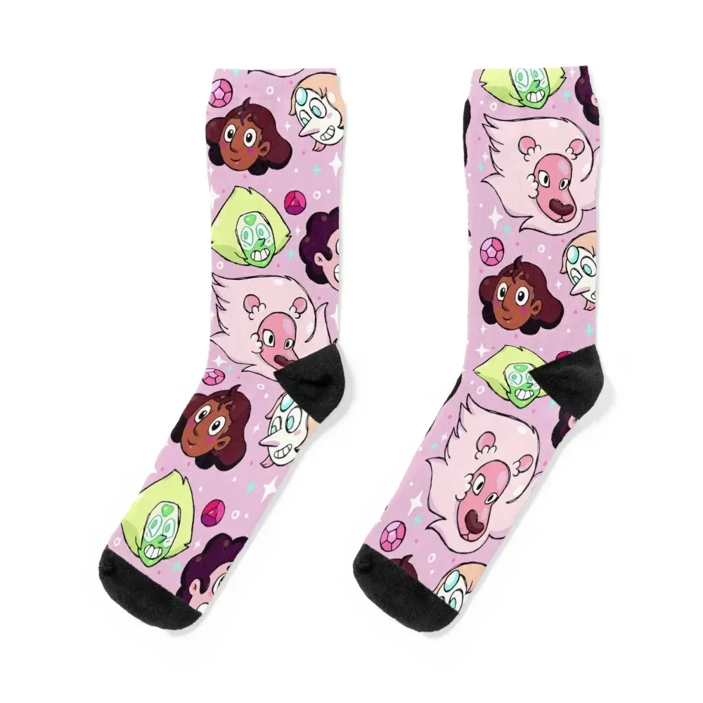 Crystal Gem Friends Calcetines ciclismo set Escalada regalos de navidad Calcetines Mujer Hombre