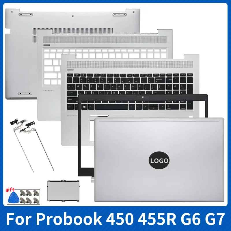 

NEW Laptop Case For HP Probook 450 G6 G7 455R G6 G7 PRO 15 G2 G3 LCD Back Cover /Front Bezel/US Keyboard/ Palmrest/Bottom Case