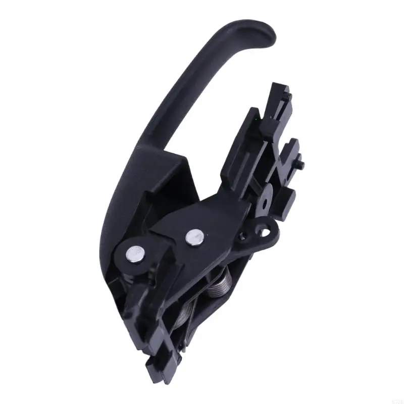 M76E 3L2Z7821819AAA F77Z7821819AAJ Textured Black Inside Car Door Handle Assembly with Engineered Plastic Housing and Clip-On