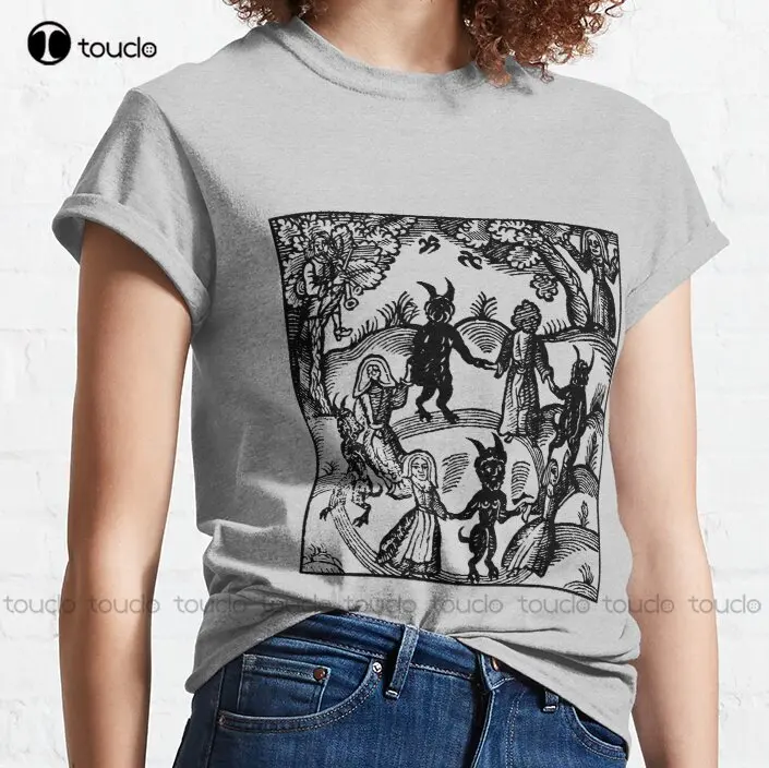 New Dance With The Devil Classic T-Shirt Cotton Tshirts For Women Men S-3Xl Unisex