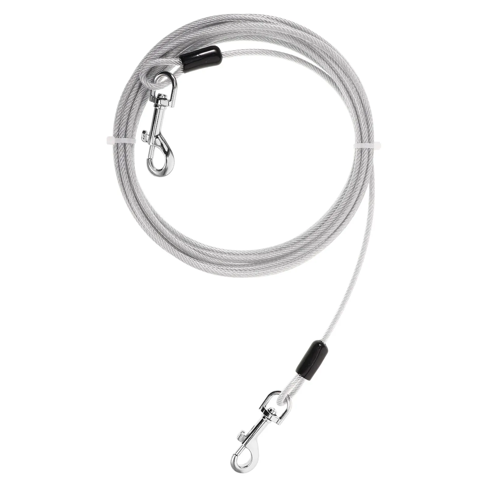 

Stainless Steel Pet Traction Heavy Duty Outdoor Running Walking Training Lightweight Comfort Grip For Medium Large Dogs Rope Pet