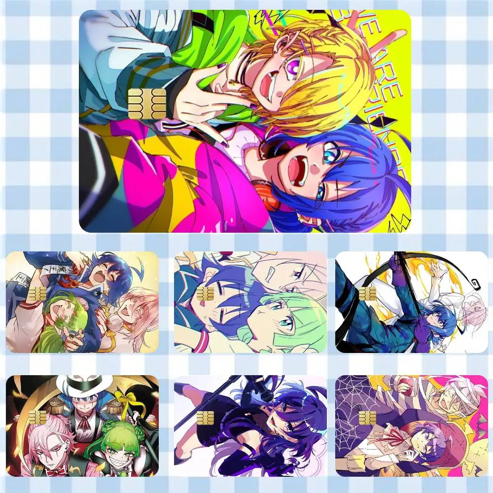 Welcome to Demon School! Iruma-kun Anime  Sticker Film Tape Skin for Credit Card Debit Card Waterproof Stickers