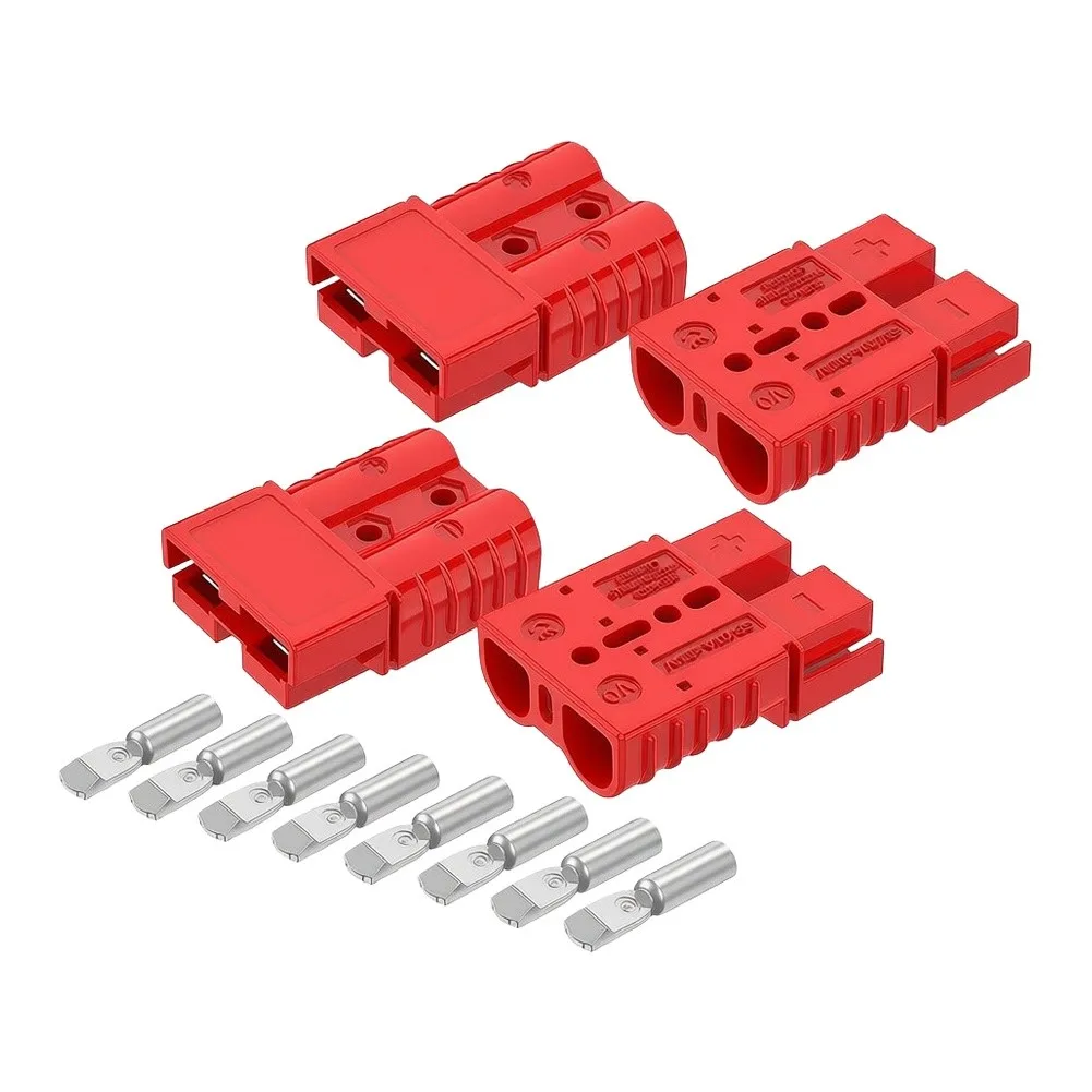 Backup Power Systems 120A Connector Rust Resistant Connection Quick Disconnect Silver-plated Copper Terminals Backup