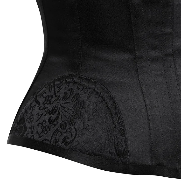 Corset Underbust Bustier Sexy Waist Cincher Vintage Corselet Top Women Corsets Gothic Plus Size Victorian Costume Lingerie