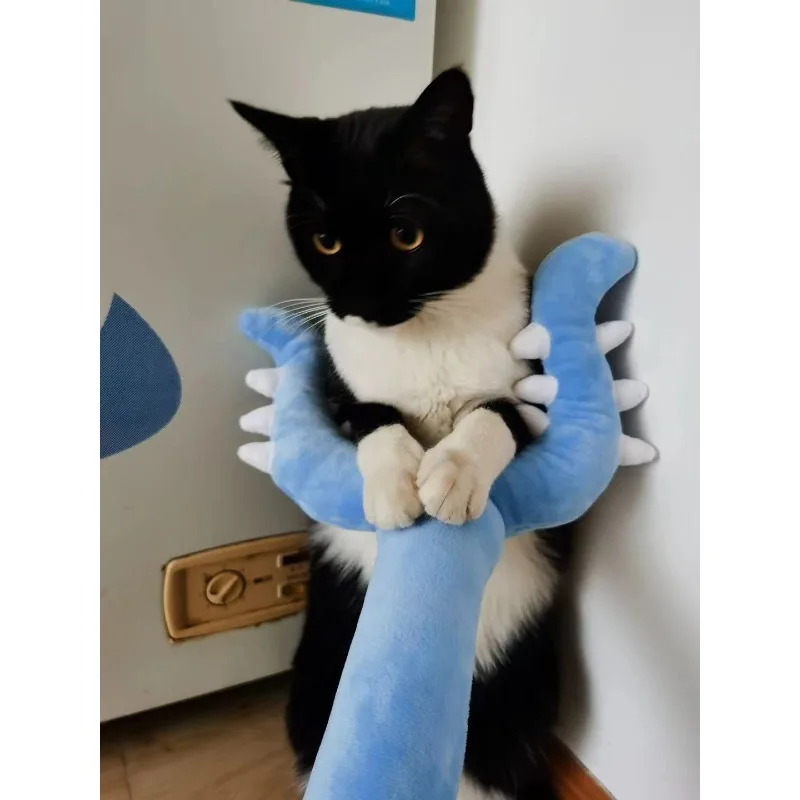 1 piece wand cat teaser stick plush toy for pet cat interactive play funny cat stick