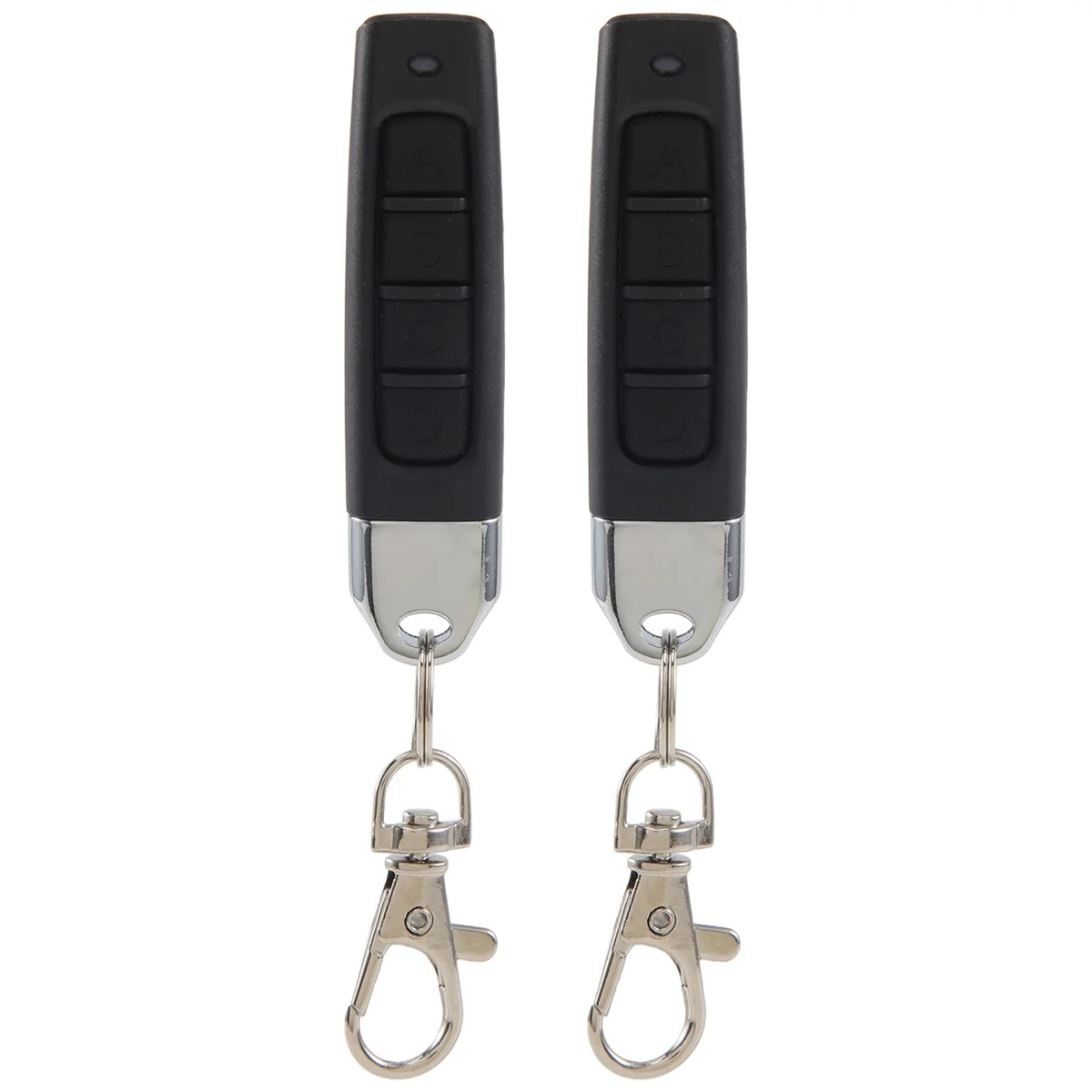 433MHZ Remote Control Garage Gate Door Opener Remote Control Duplicator Clone Cloning Code Car Key(2PCS)A