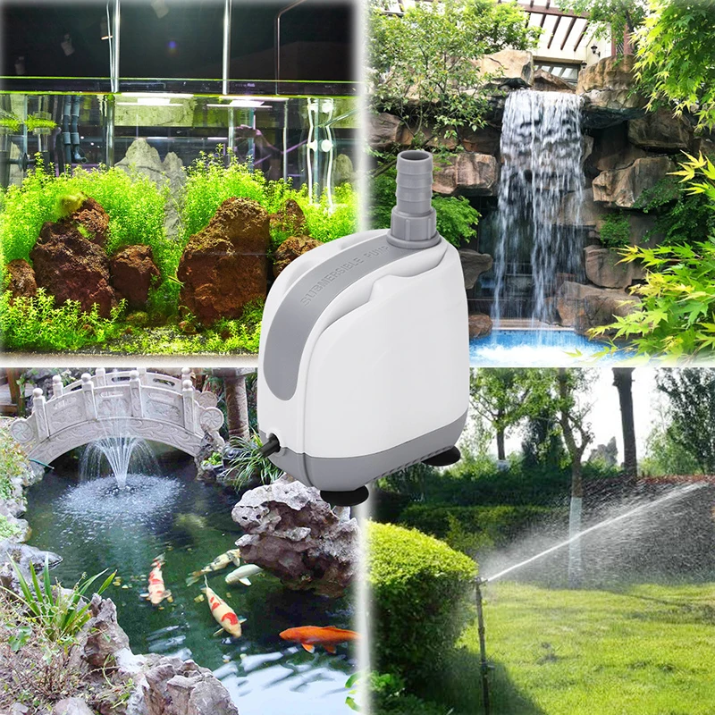 Aquarium submersible pump Low water pump for aquarium Bottom Filter Mute Suction Excrement Change Water pump Bottom Suction pump