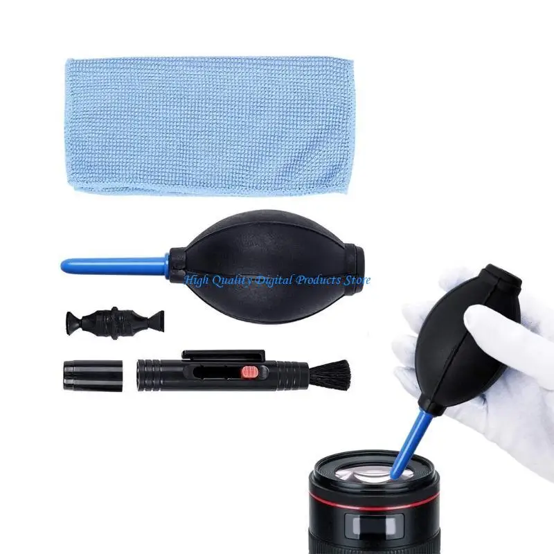 U2JE 카메라 청소 키트 먼지 청소기 브러시, 공기 송풍기 및 천