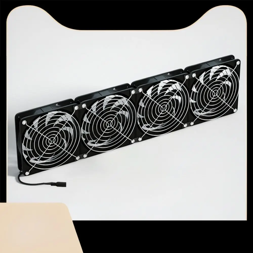 Speed Adjustable 12CM Cooling Fan For Network Cabinet Server Router PC Computer Case Weak Current Box Radiator