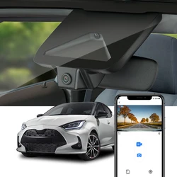 FITCAMX 4K Dash Cam for 2024-2026 Toyota Yaris/Yaris Cross, for GR Yaris (Gen 2) Facelift 2024-2026, Built-in WIFI APP G-sensor