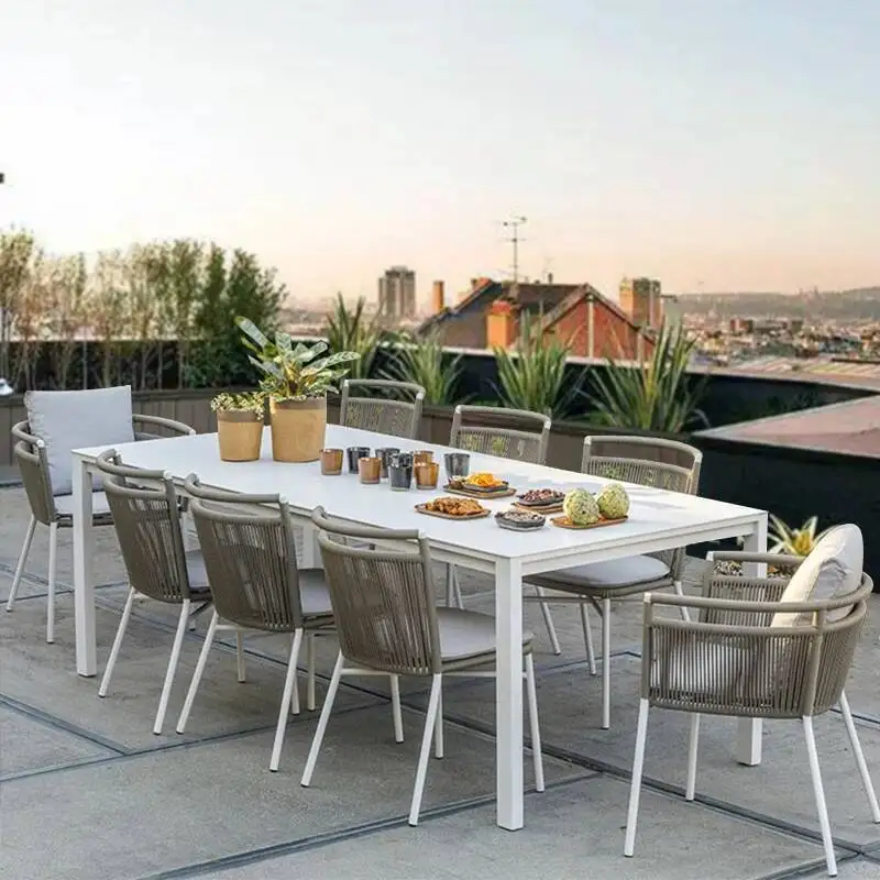 

Minimalist Quality Garden Sets Veranda Gazebo Alfresco Lounge Patio Set Part Sun-proof Meble Ogrodowe Garden Furniture Outdoor