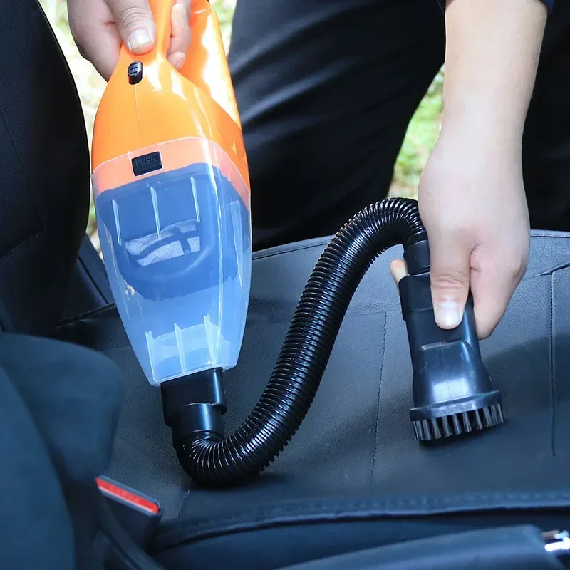 Portable 12V Car Vacuum Cleaner 100W Handheld Mini Vacuum Cleaner Super Suction Wet And Dry Dual Use Car Home Cleaner