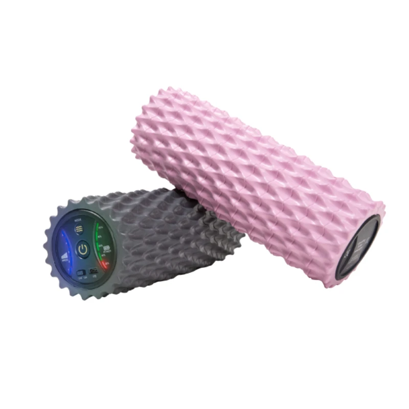 Vibrating Foam Massage Roller Home Deep Tissue Release Point Foam Roller for Physical Therapy