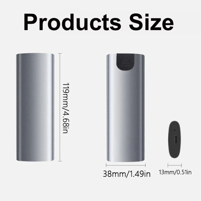 M.2 NVME إلى USB 3.1 قرص صلب لـ 2242/2260/2280/2230 دعم B-Key M-Key B+M مفتاح محرك أقراص صلبة محول