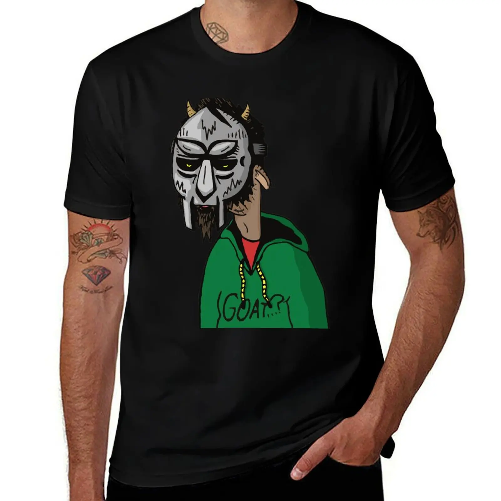 DOOM GOAT T-Shirt t shirt man plain T-Shirt
