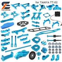 Swing Arm Front Streeing Knuckle Shock Absorption Radiator Motor Mount Metal For 1/10 RC toys Car Tamiya tt-02 tt02 Upgrade Part