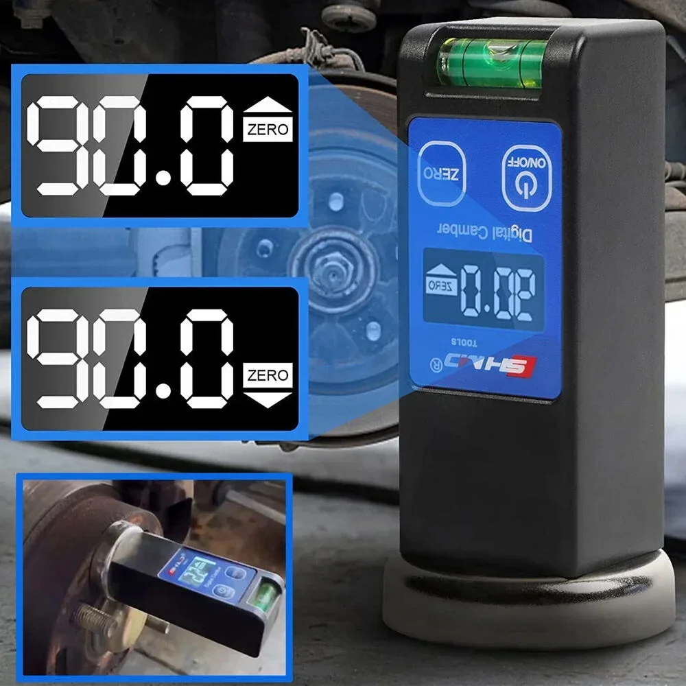 Misuratore di livello di allineamento a quattro ruote per auto allineamento elettronico digitale della ruota Balance Aligner posizionatore Camber Castor Strut Truck