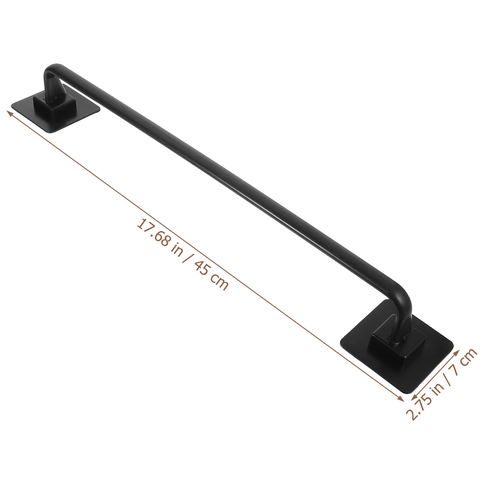 

No Drill Towel Mounted Bathroom Organizer Holder For Towels Slippers Sturdy Metal Storage Rack For Bathroom Kitchen