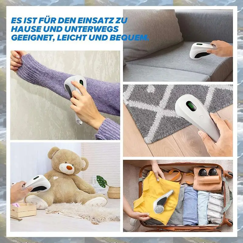 2X Electric Lint Shaver, USB Rechargeable Lint Remover For Different Fabrics Lint Remover Lint Cutter Perfect For Family