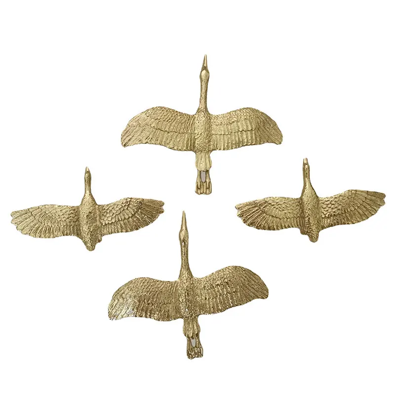 Brass Handle Wild Goose Handles Cabinet Kitchen Door Pulls Wardrobe Cupboard Drawer Knobs Furniture Hardware Home Decor